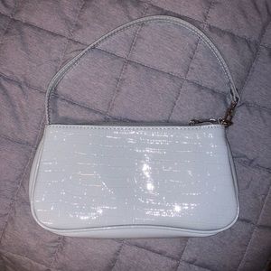 Baby Blue Baguette Purse